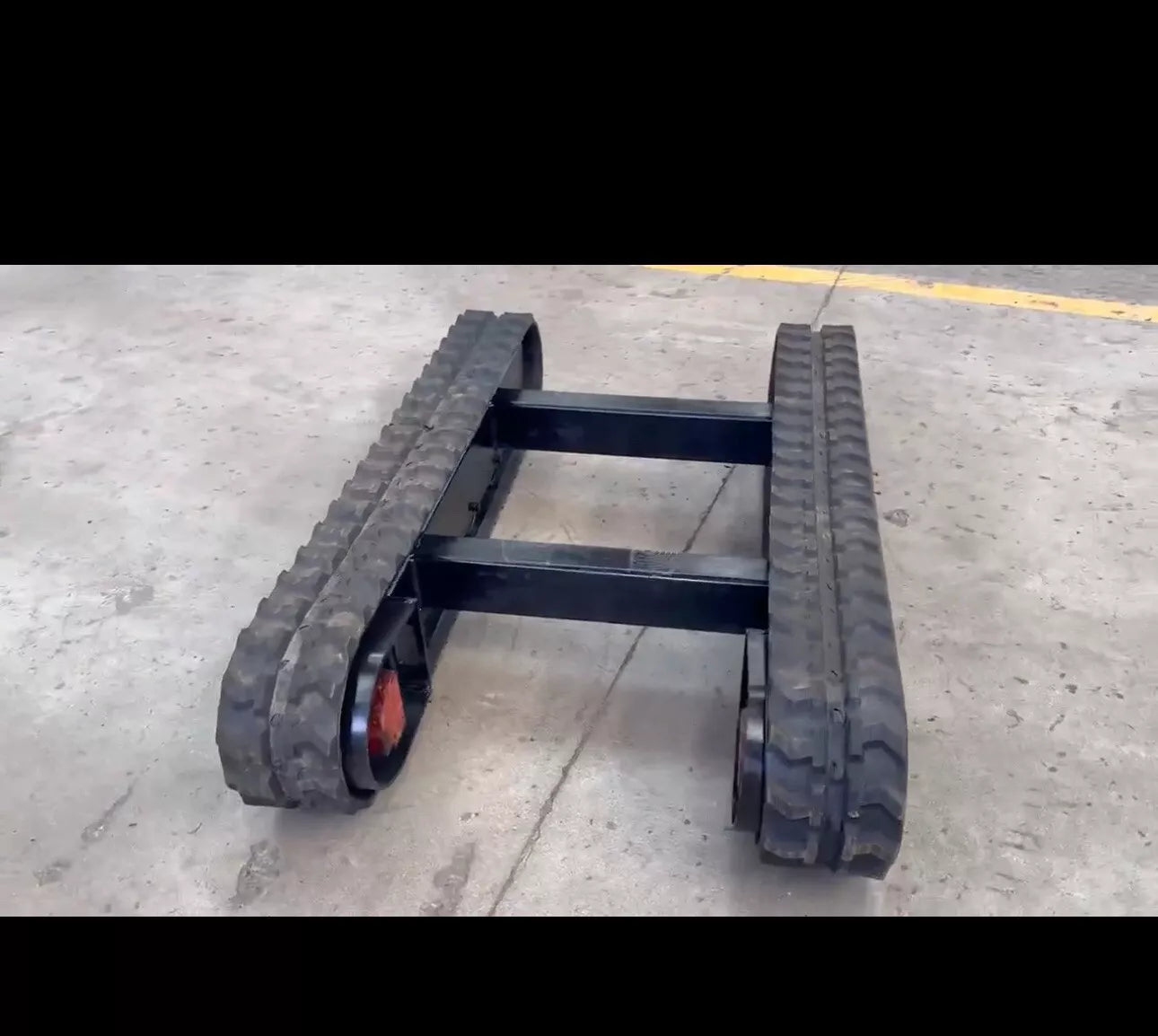 Rubber Steel Track Chassis Assembly for Mechanical Chassis Modification