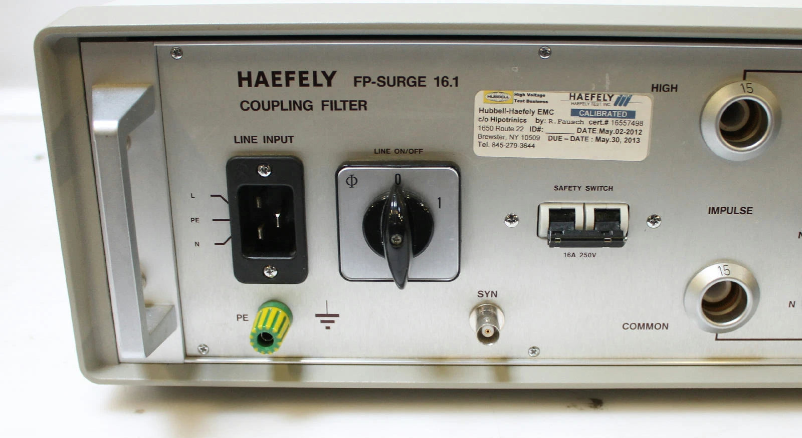 Haefely FP-Surge 16:1 Coupling Filter