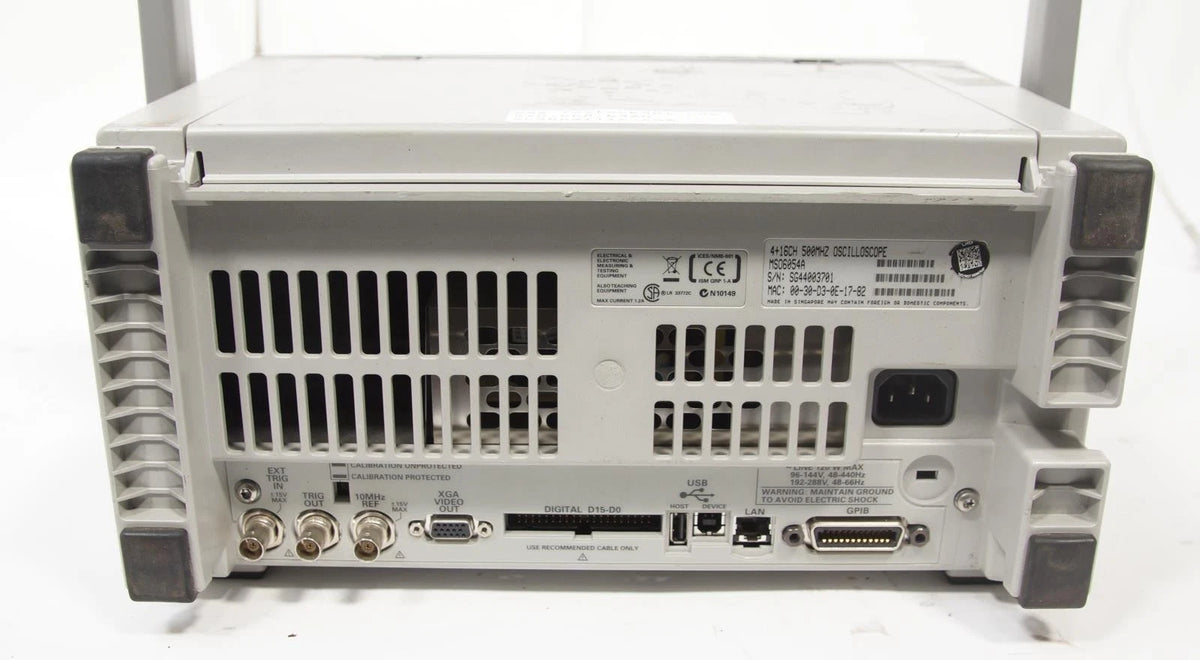 Agilent MSO6054A 500 MHz 3Channel 4 GS/s Mixed Signal Scope OPT MSO MST E00