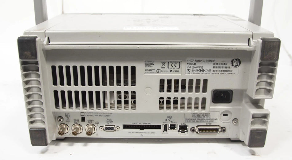Agilent MSO6054A 500 MHz 3Channel 4 GS/s Mixed Signal Scope OPT MSO MST E00
