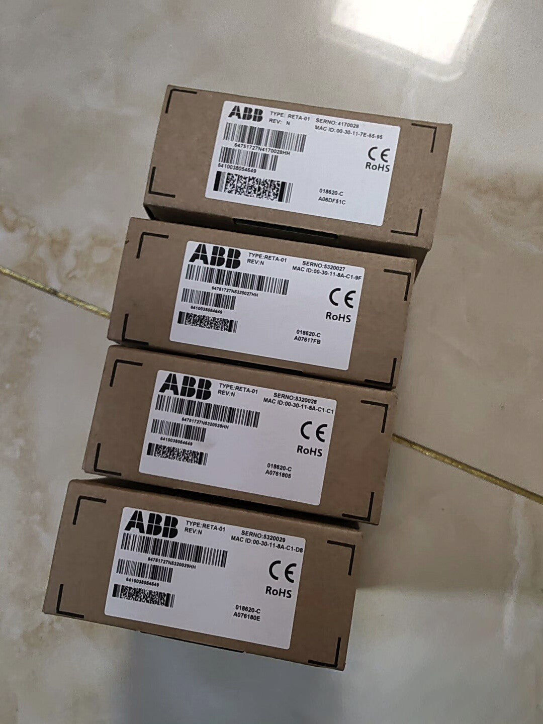 ABB RETA-01 Ethernet Adapter REV N