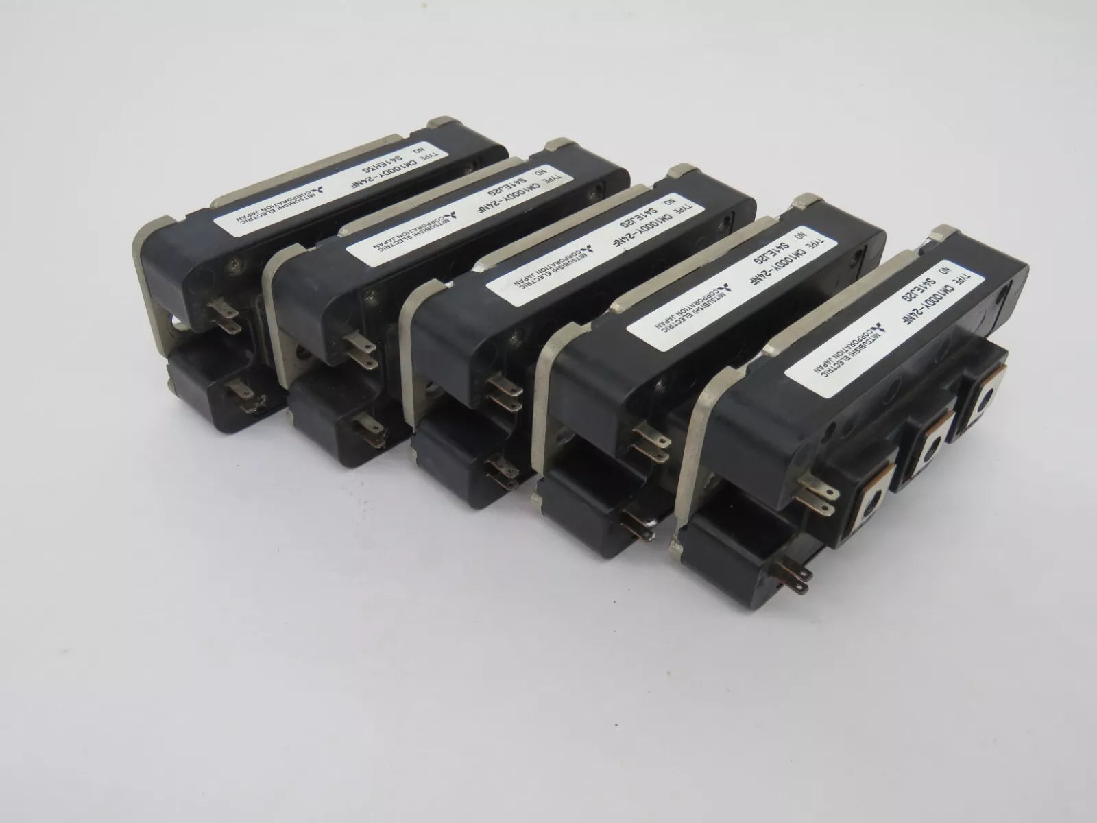 Set of 5 Mitsubishi CM100DY24NF Insulated Gate Bipolar Transistor