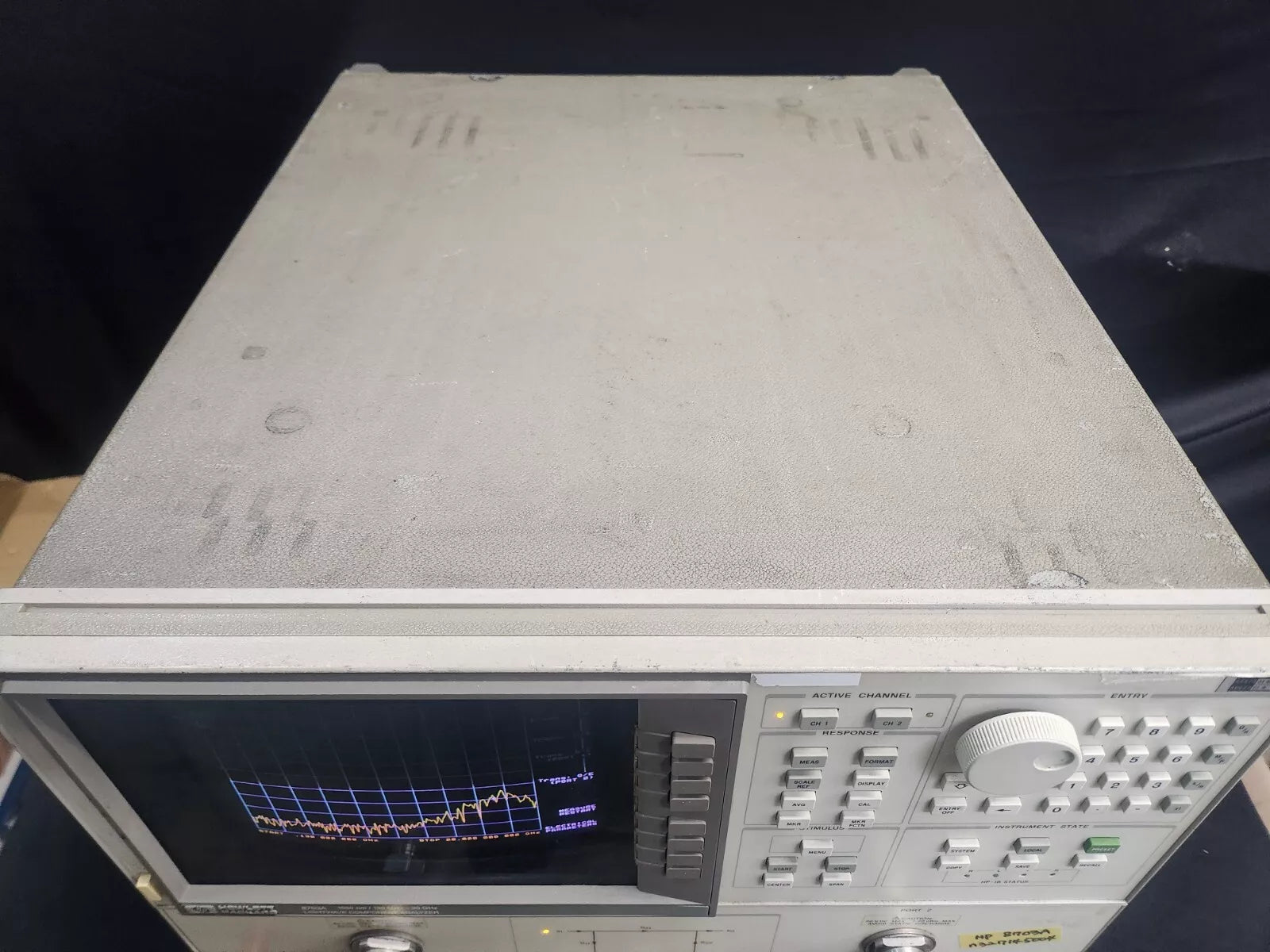 HP/Agilent 8703A 1550nm 130 MHz-20GHz Lightwave Analyzer (0354)