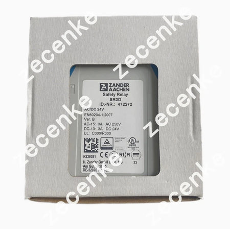 NEW ZANDER Safety Relay SR3D 24V 472272