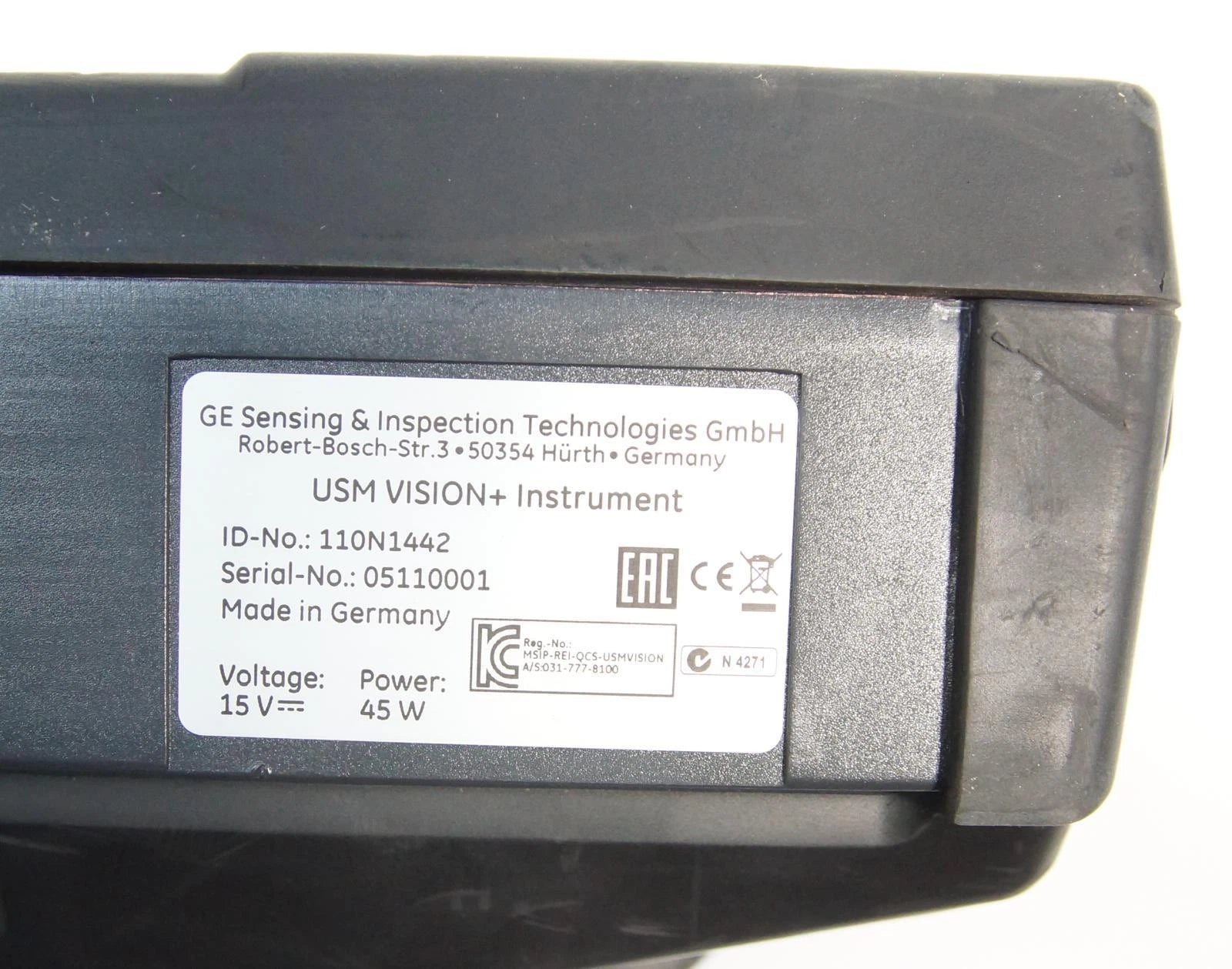 GE Krautkramer USM Vision+ Phased Array Flaw Detector