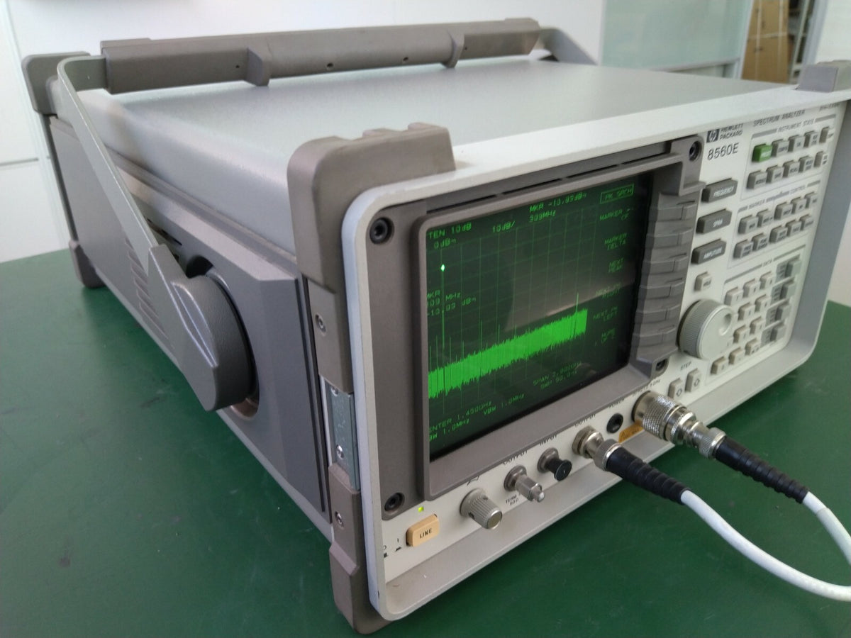 HP Agilent 8560E spectrum analyzer 30Hz to 2.9GHz , Elapsed Time 3170 Hours - XG eqpt