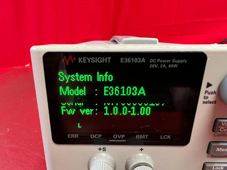 Agilent/Keysight E36103A DC Power Supply, MY56096107