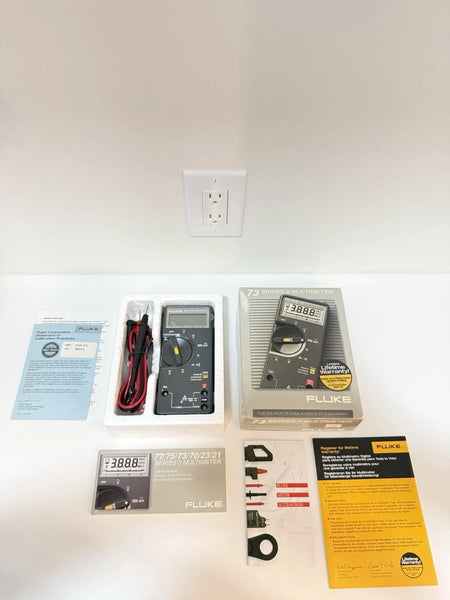 FLUKE 73 Series II Multimeter in New Factory Box - Tested & Fast Shipping