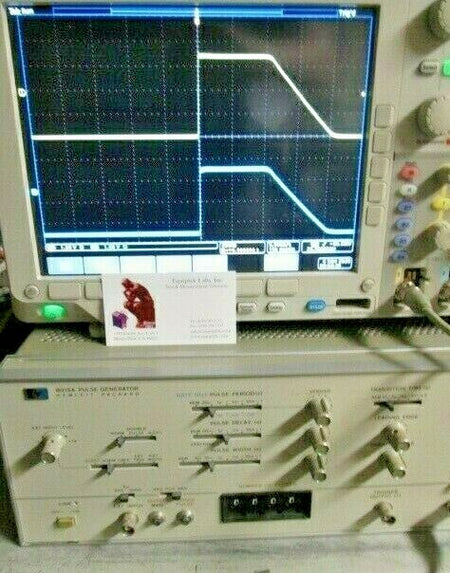 Dual Output Pulse Generator 50 MHz by HP