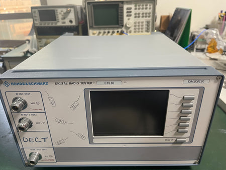 ROHDE & SCHWARZ CTS60 DECT Radio Communication Tester W/ Opt. K6, K62 _0525 - XG eqpt