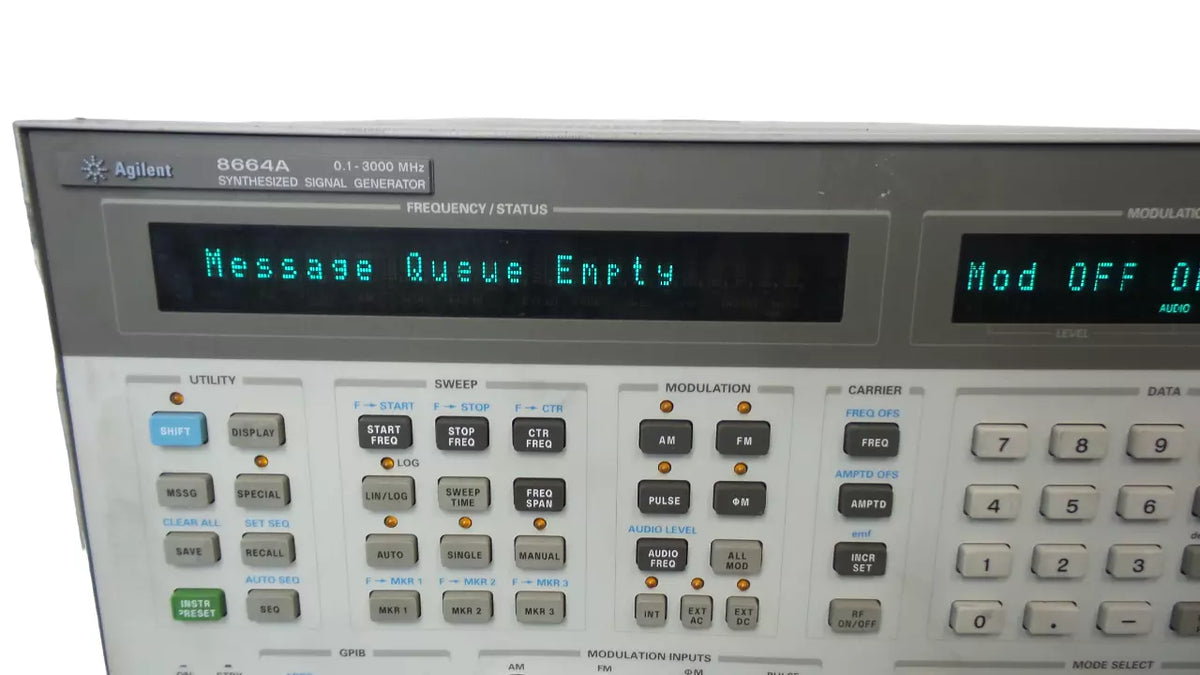 Agilent 8664A Synthesized Signal Generator 0.1 - 3000 MHz