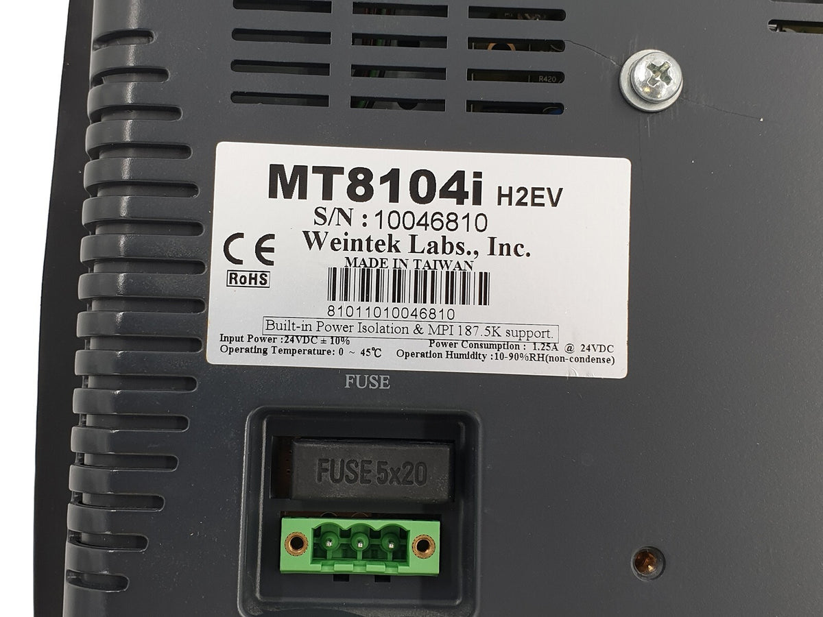 Weinview MT8104i 10.1-inch TFT Display
