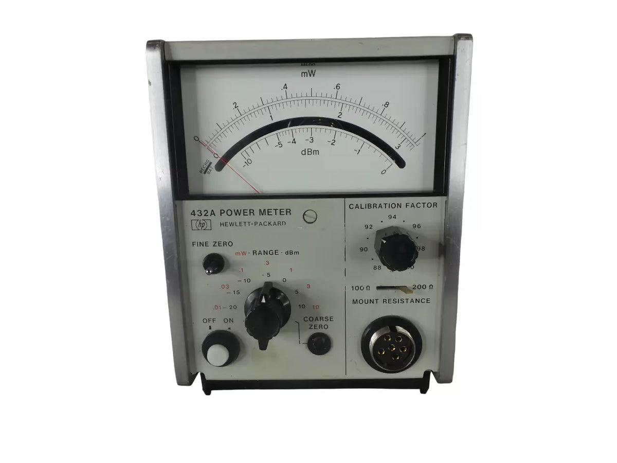 HP 432A Power Meter - High Precision Measurement Tool
