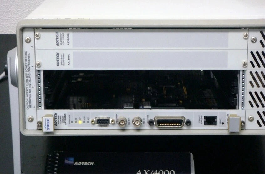Spirent AX4000P/E ATM Test system portable chassis