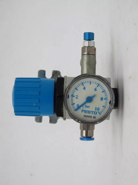 Festo LR-D-Micro-526323 Pressure Regulator with Gauge