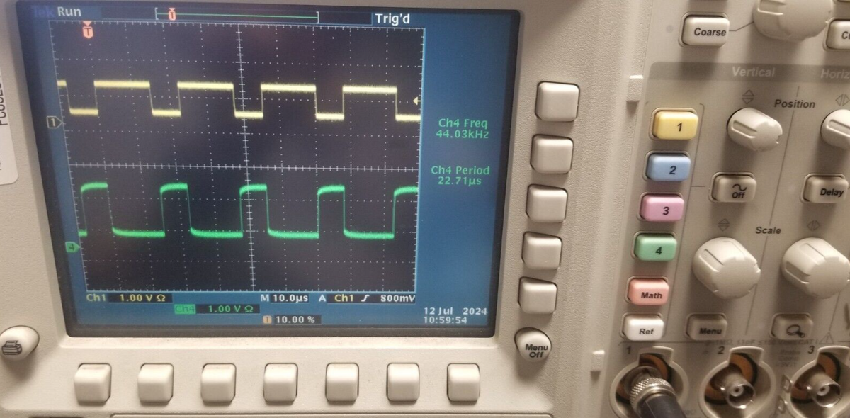 250 MHz Dual Output Pulse Generator by Hewlett Packard