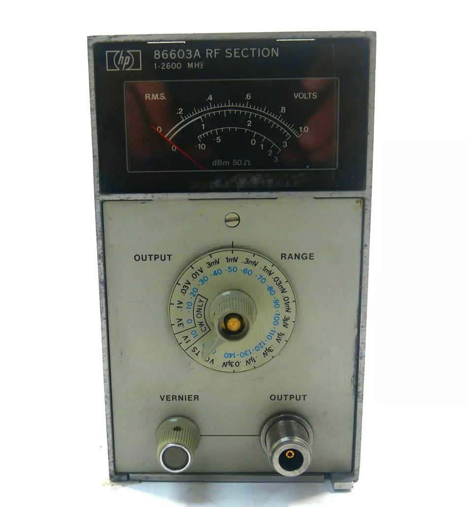 HP 86603A RF Section 1-2600 MHz for Quality Performance