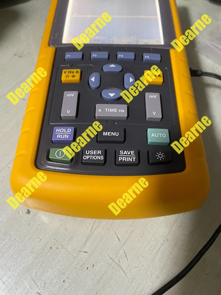 Fluke 124 Industrial ScopeMeter Hand-Held Oscilloscope