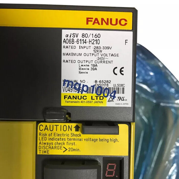 1PC FANUC A06B-6114-H210 Servo Driver A06B6114H210 New Expedited Shipping