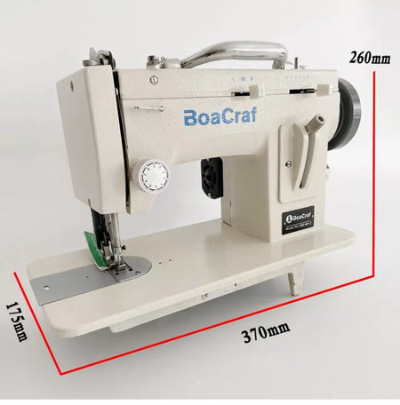 7'' Inch Arm Walking Foot Zigzag Stitch Sewing Machine for Leather