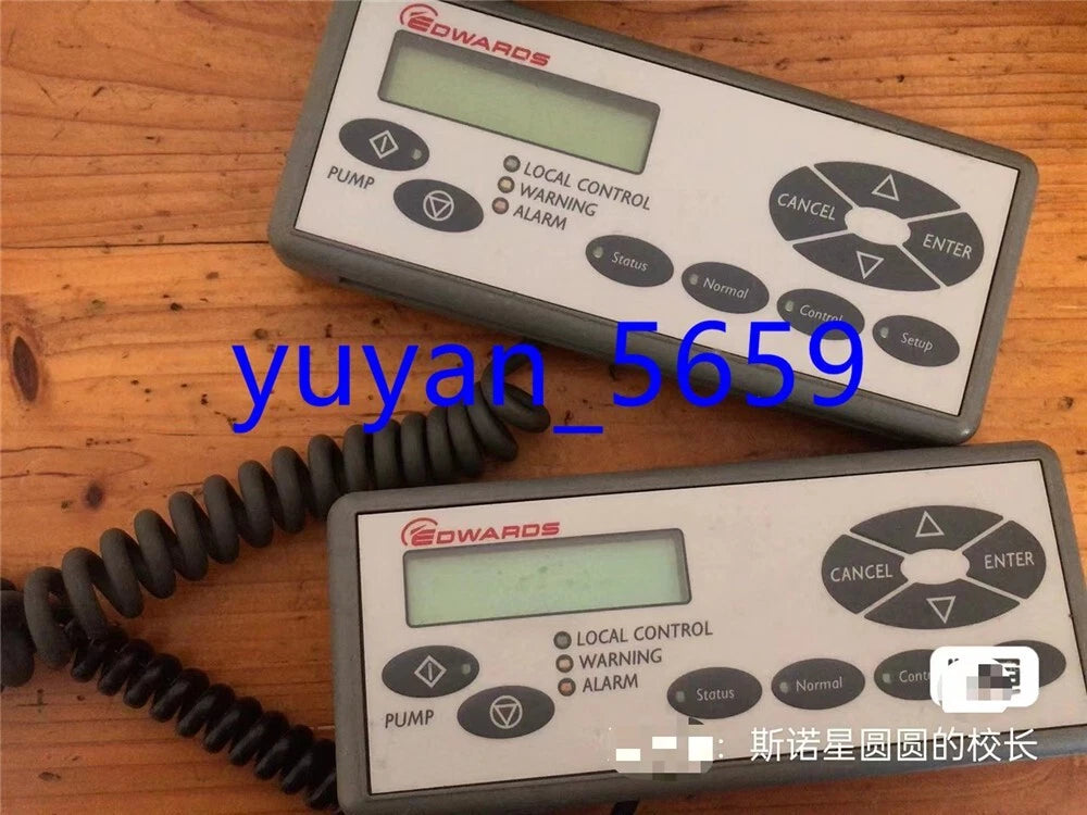 Edwards D37280700 Pump Display Terminal with 5 Way XLR Plug