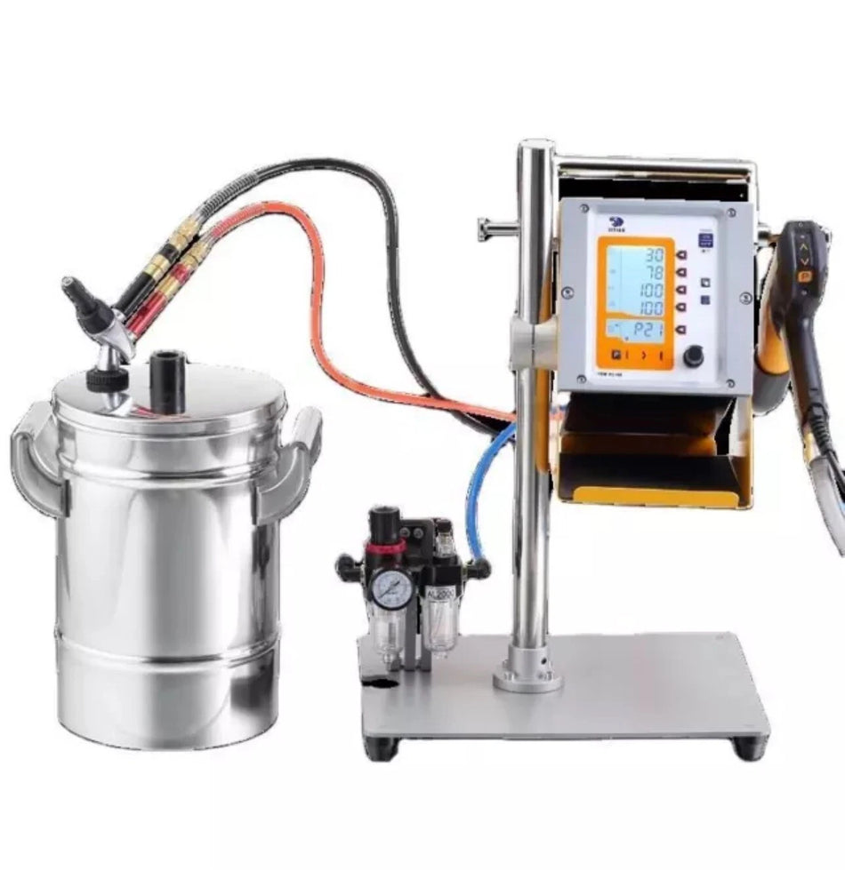 15L HQ Digital Display Powder Coating Machine Spray Gun with SS 304 Min Hopper