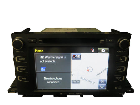 2014-2019 Toyota Highlander GPS Navigation Radio 86100-0E291  510159