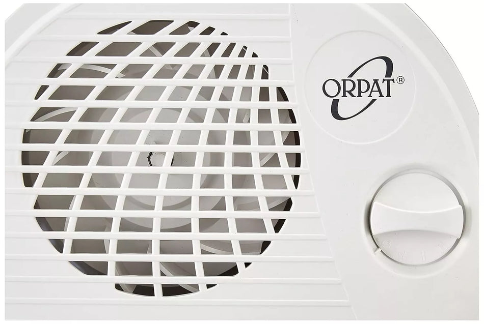 Orpat OEH-1220 2000-Watt White Fan Heater Efficient Heating Solution 230 Volt