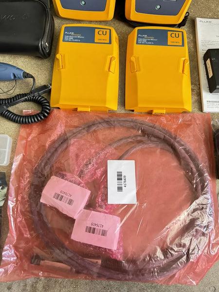 Fluke Networks DSX-5000 Versiv Cat6 Cable Certifier Tester Kit & FI-1000-Kit