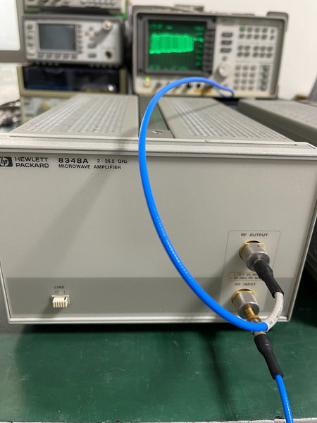 HP Agilent 8348A 2GHz - 26.5GHz Microwave Amplifier _ 0572_0573