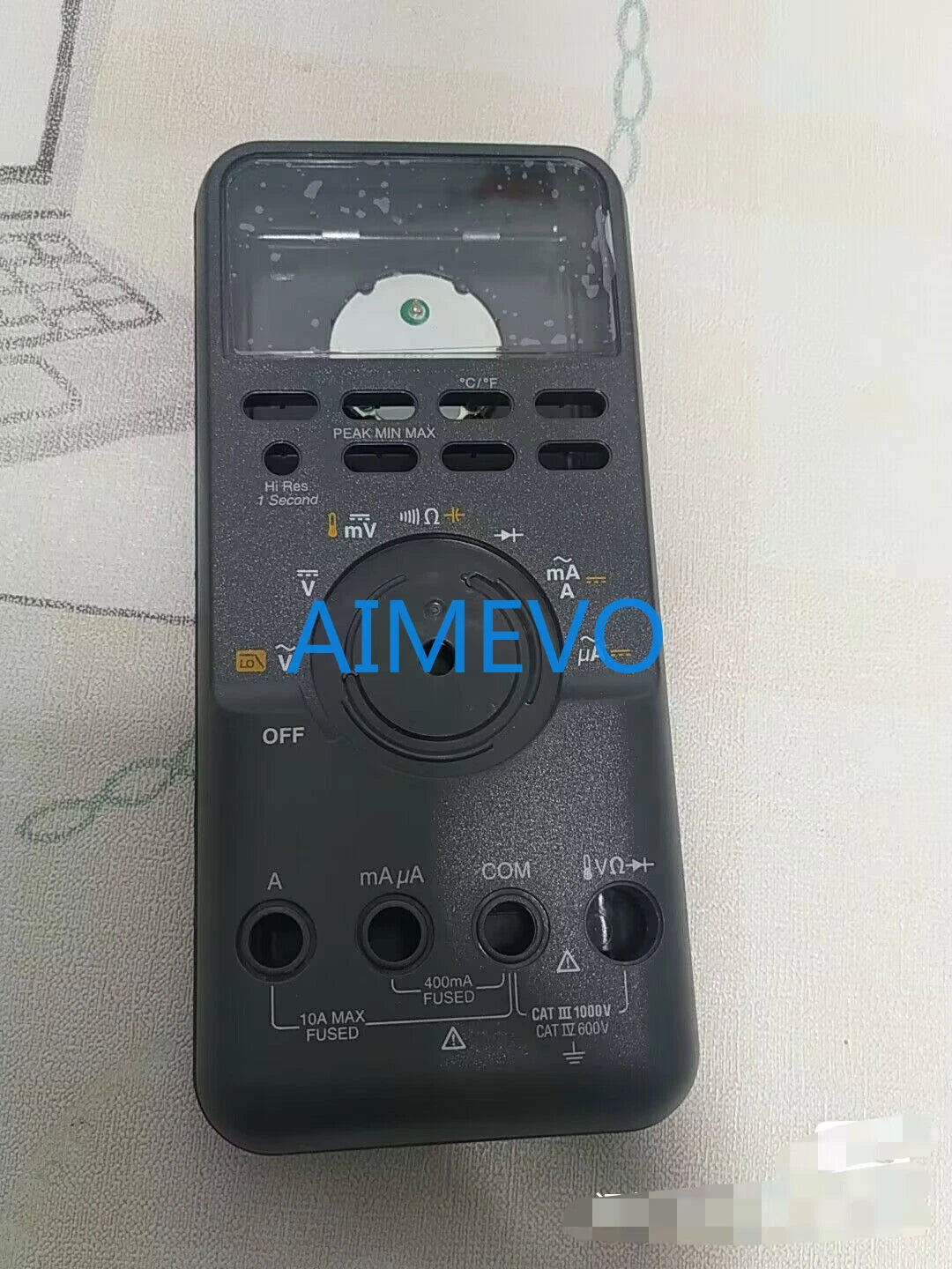 Front Shell + Back Shell, Top and Bottom Cover for Fluke 87V Case