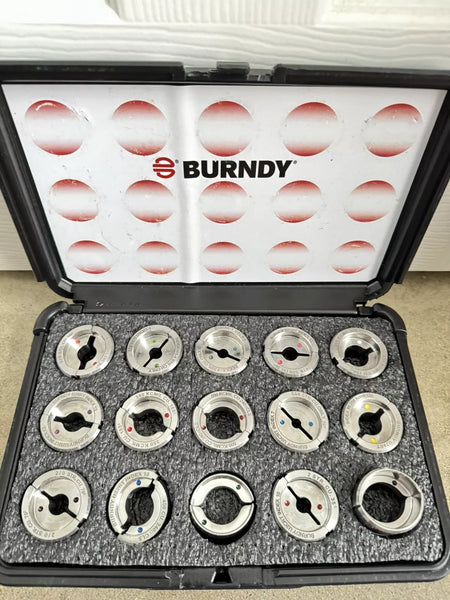 Burndy UDIEKITCU 15pc U-Type Die Kit Set 6AWG to 750KCMIL