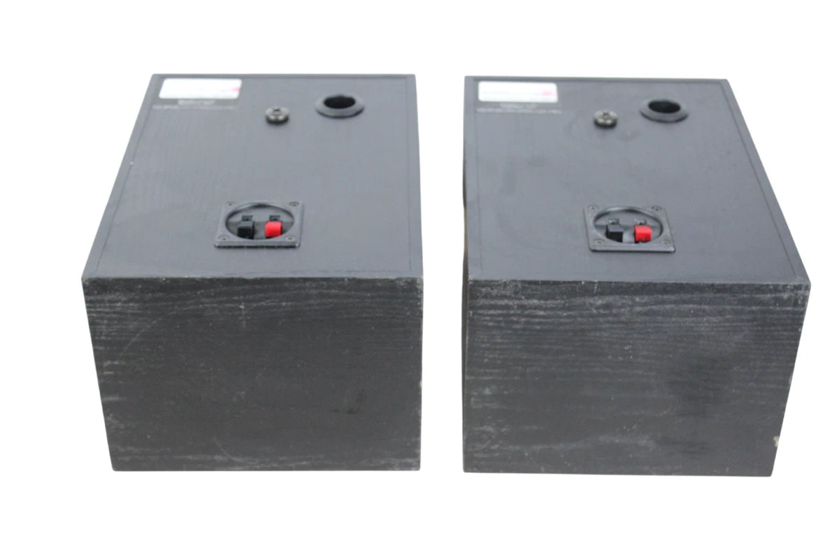 Vintage Klipsch KG.5 Speakers Black Bookshelf - Pair - Free Shipping