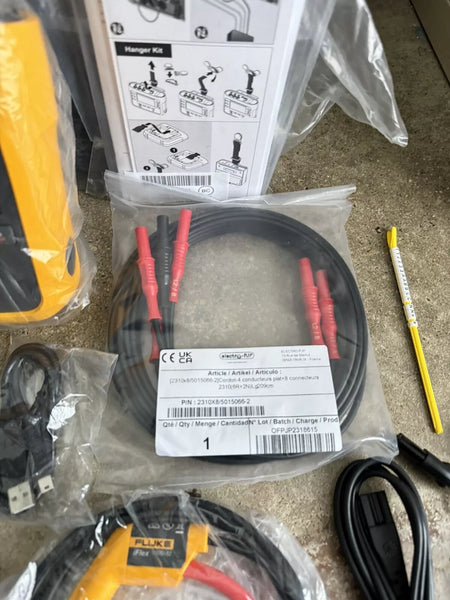 Fluke 1732 Three-Phase Energy Logger with iFlex 1500-12 (CALIBRATED 2023-2024)