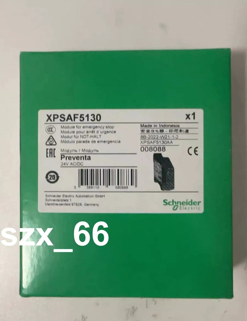 New safety relays XPSAF5130 //