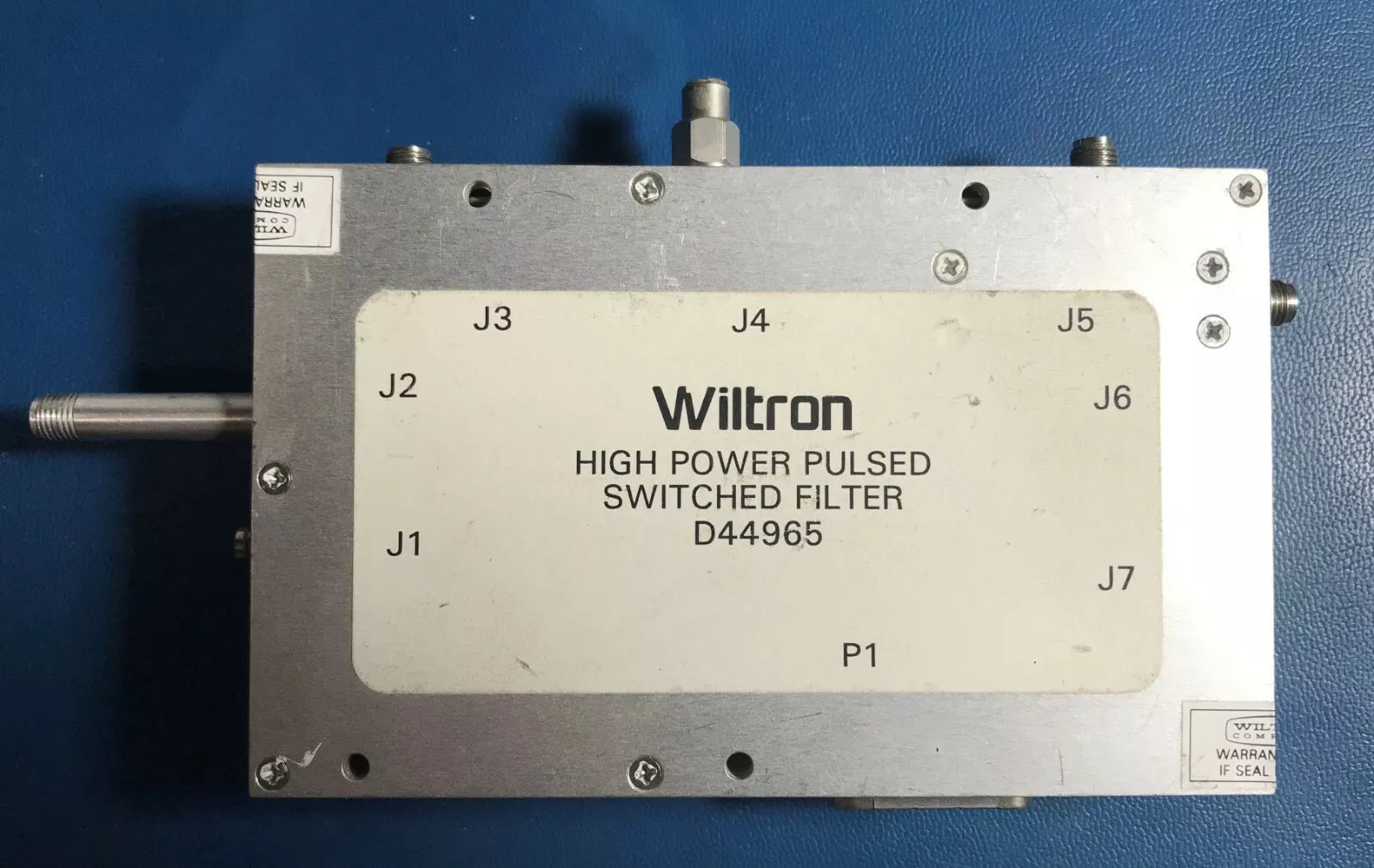 Anritsu/Wiltron D44965 High Power Pulsd Switched Filter Fully Functional
