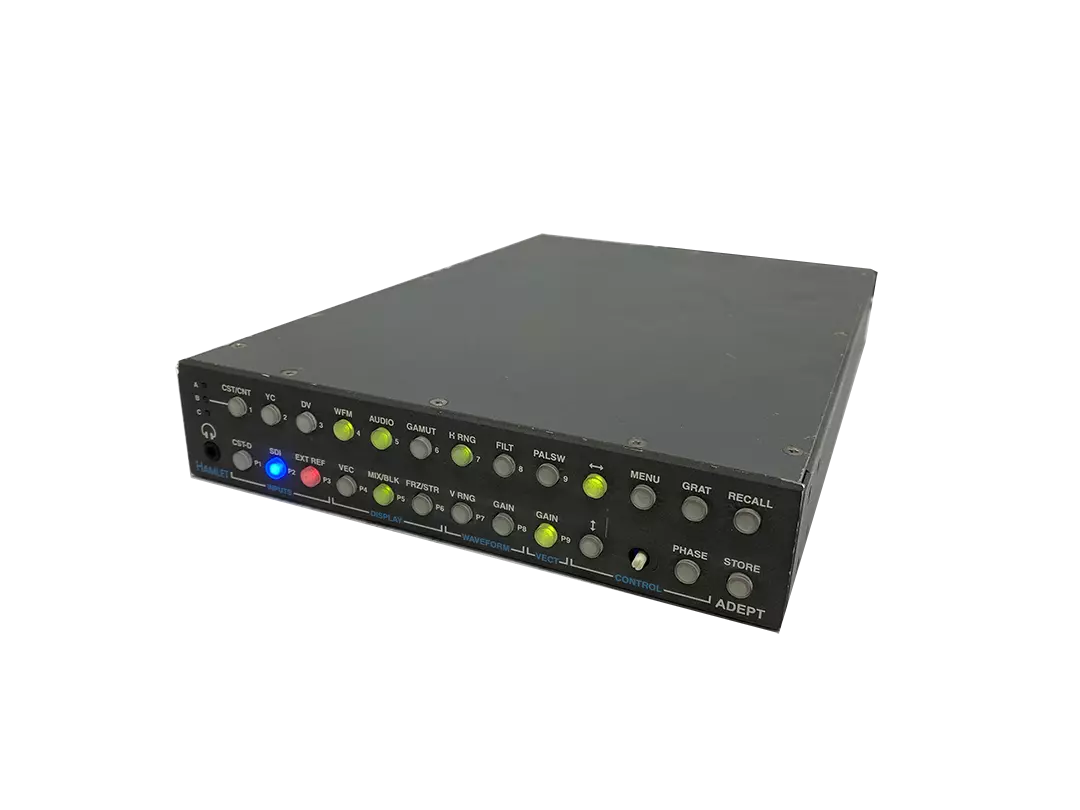 Hamlet A700WVA Adept Analog Waveform Vectorscope and Audio Monitor