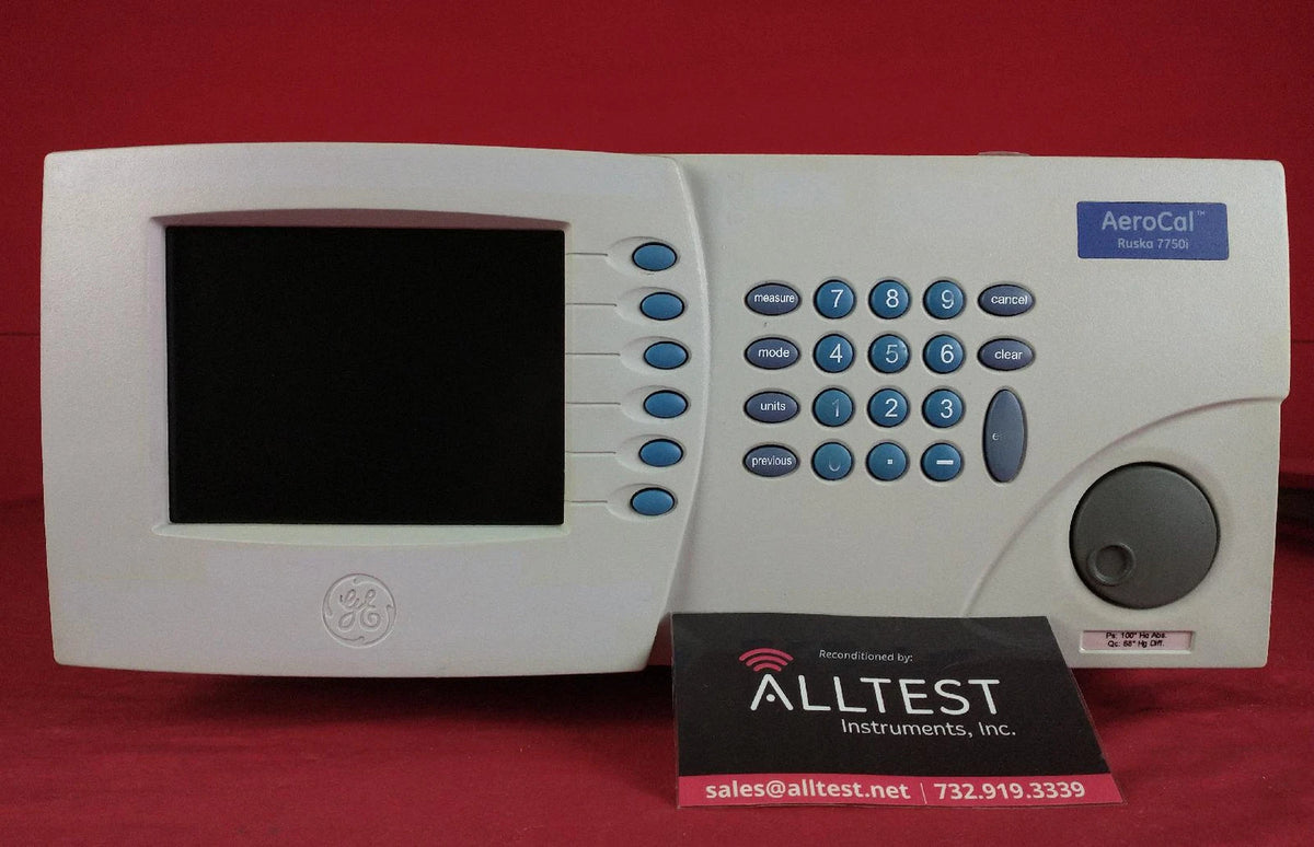 Ruska 7750i Laboratory Air Data Test Set