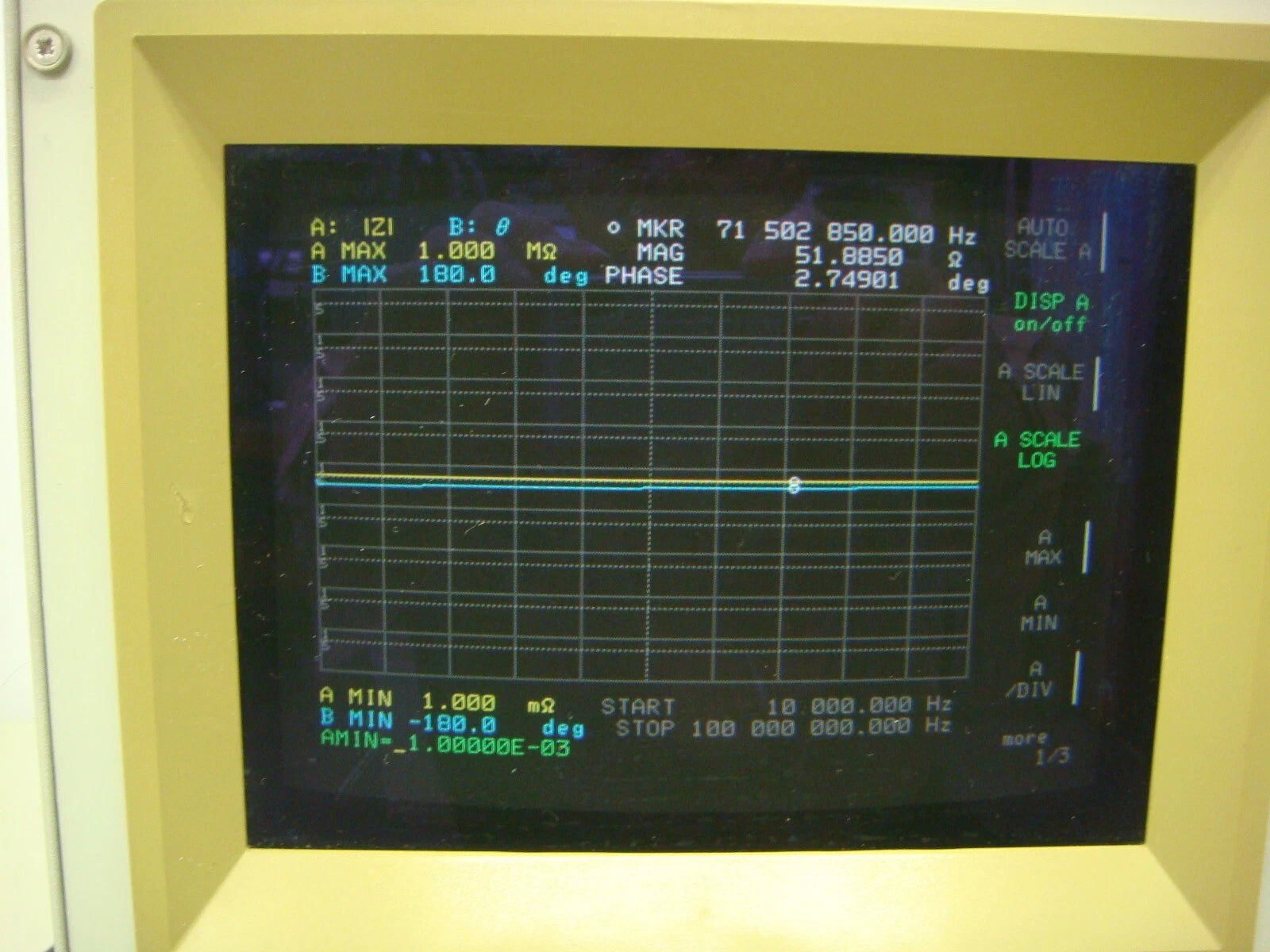 HP 41941A 100MHz 1.5m Impedance Probe