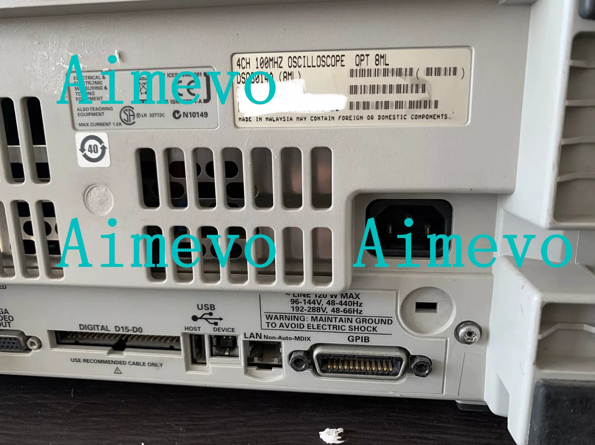 HP Agilent DSO6014A 100 MHz 4CH Digital Oscilloscope