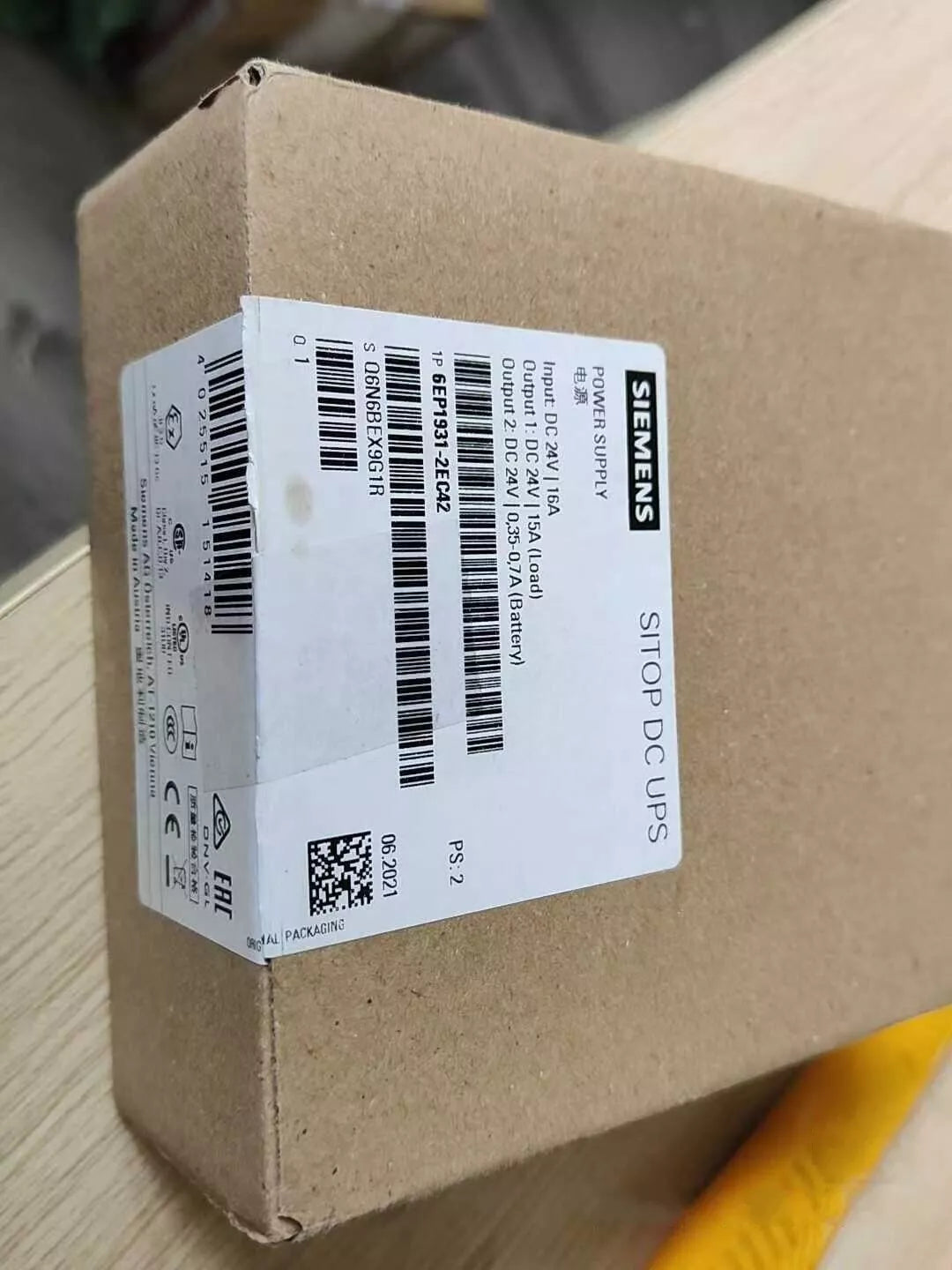 1PC NEW 6EP1931-2EC42 power supply module #N3179 YF - XG eqpt
