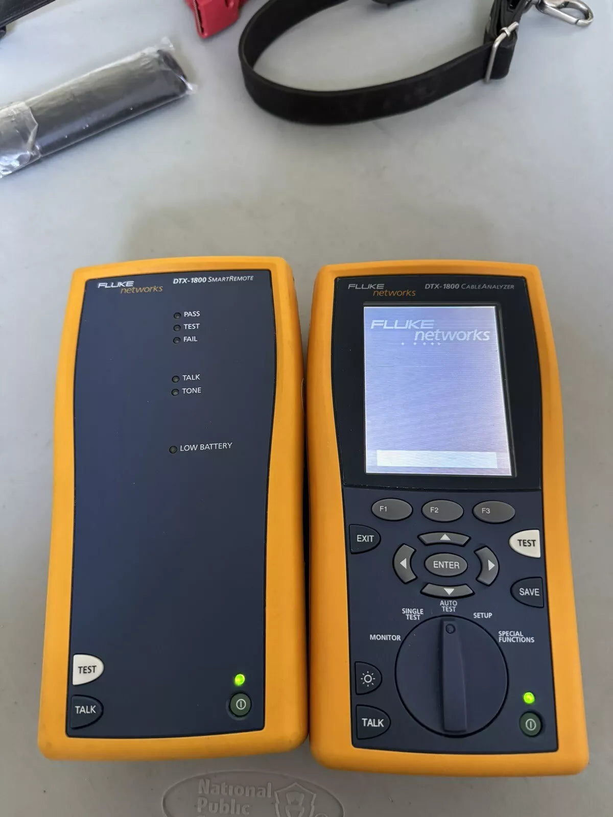FLUKE NETWORKS DTX-1800 MM MFM2 Cable Analyzer Fiber Copper Certification Tester