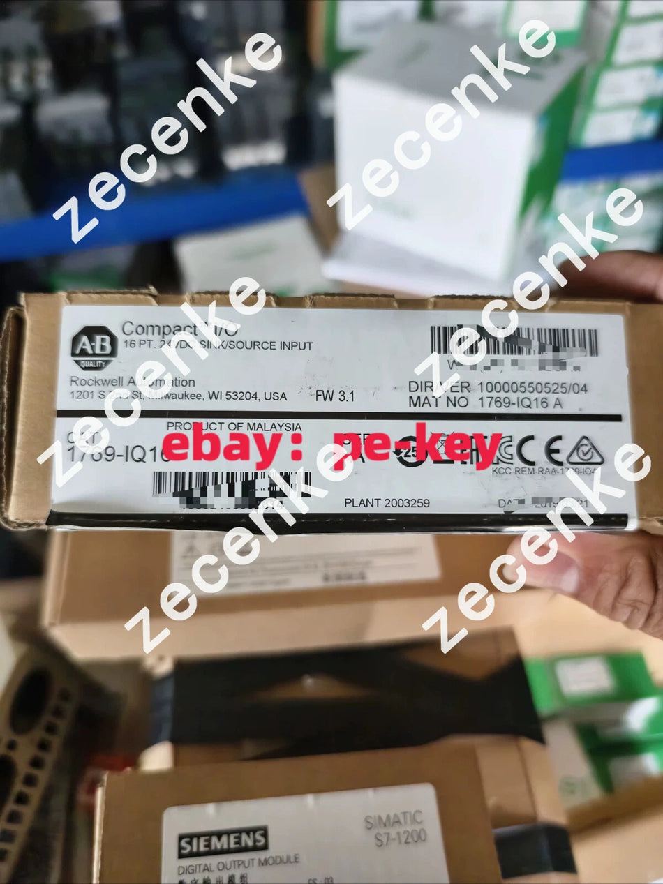 AB 1769-IQ16 SER A CompactLogix 16 Pt 24VDC D/I Module