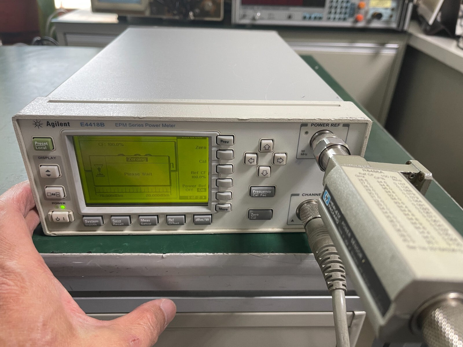 HP Agilent R8486A Power Sensor -30 ~ +20 dBm , 26.5 GHz ~ 40 GHz - XG eqpt