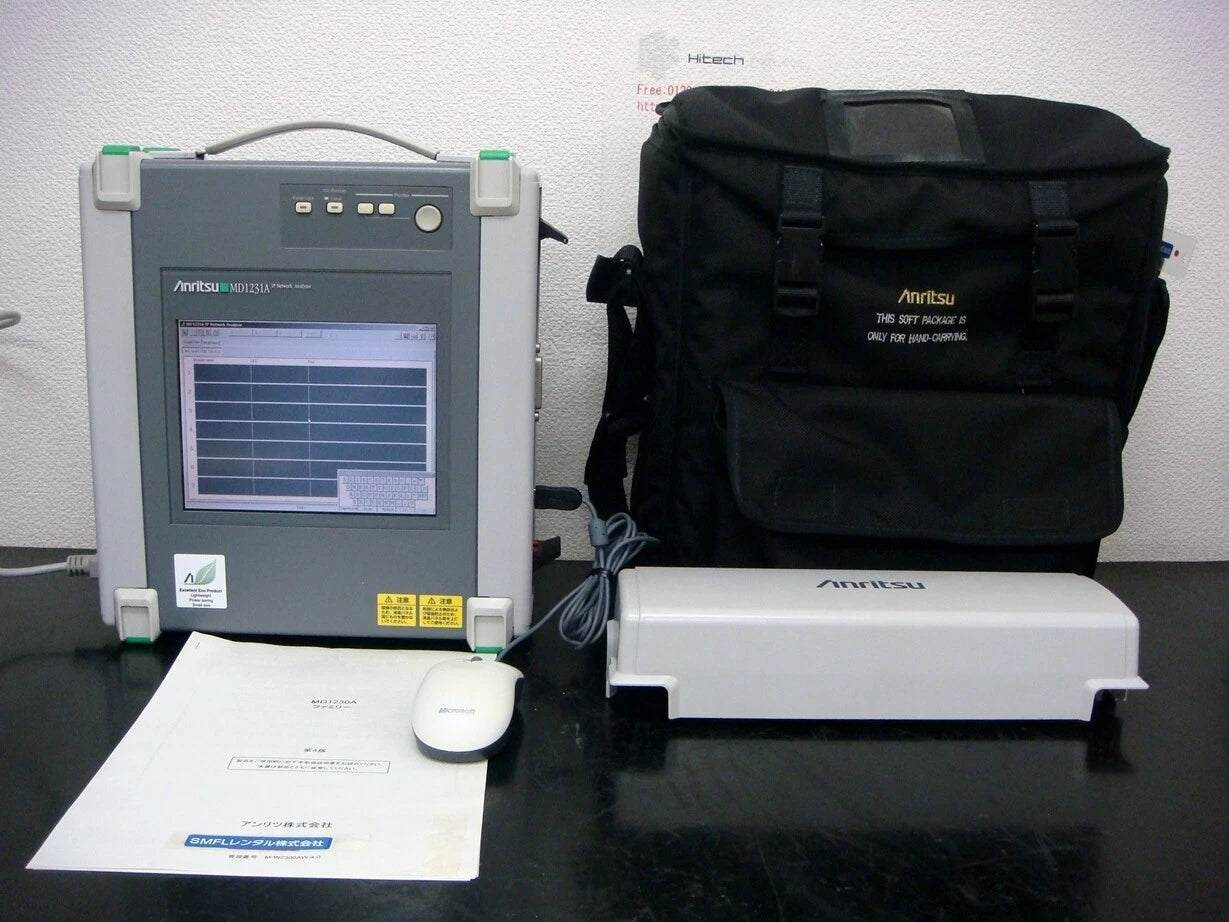 ANRITSU MD1231A /02,03,Z0541A,B0510 IP Network Analyzer
