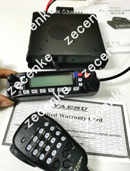 YAESU FT-7900R Dual Band FM Transceiver Mobile Radio UHF VHF 50W Without Clamp