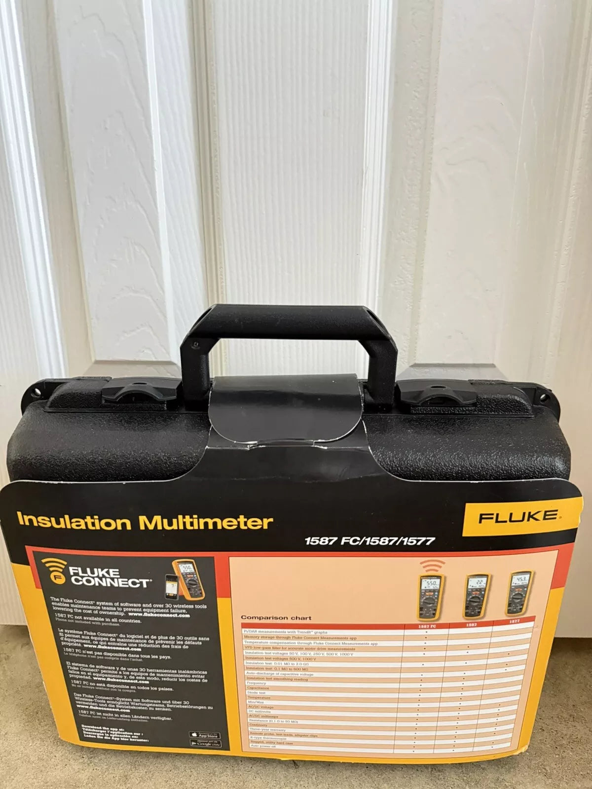 Fluke 1587 FC 2 in 1 Handheld Digital Insulation Multimeter - New