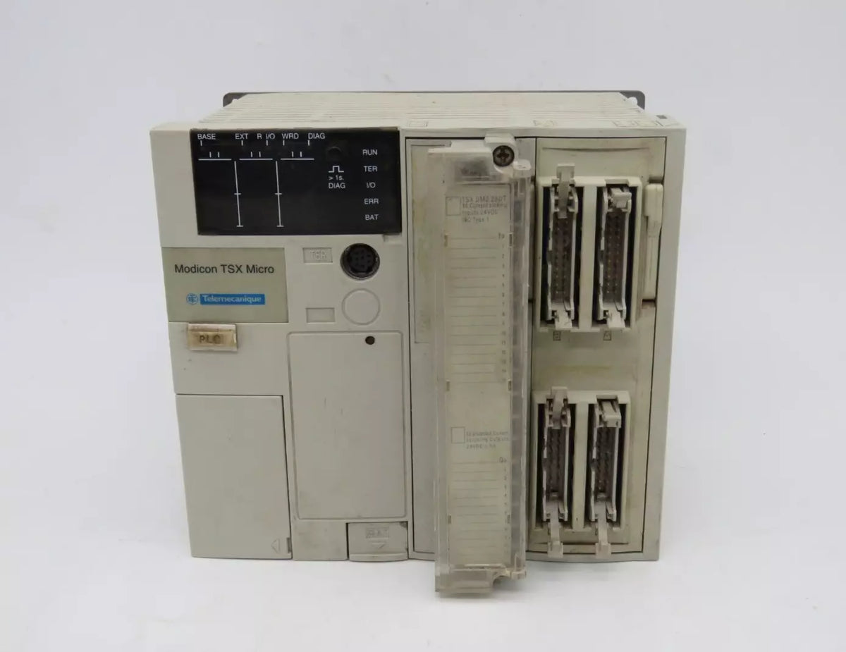 SCHNEIDER ELECTRIC TELEMECANIQUE TSX3710101 PLC Rack 124VAC Modicon TSX MICRO