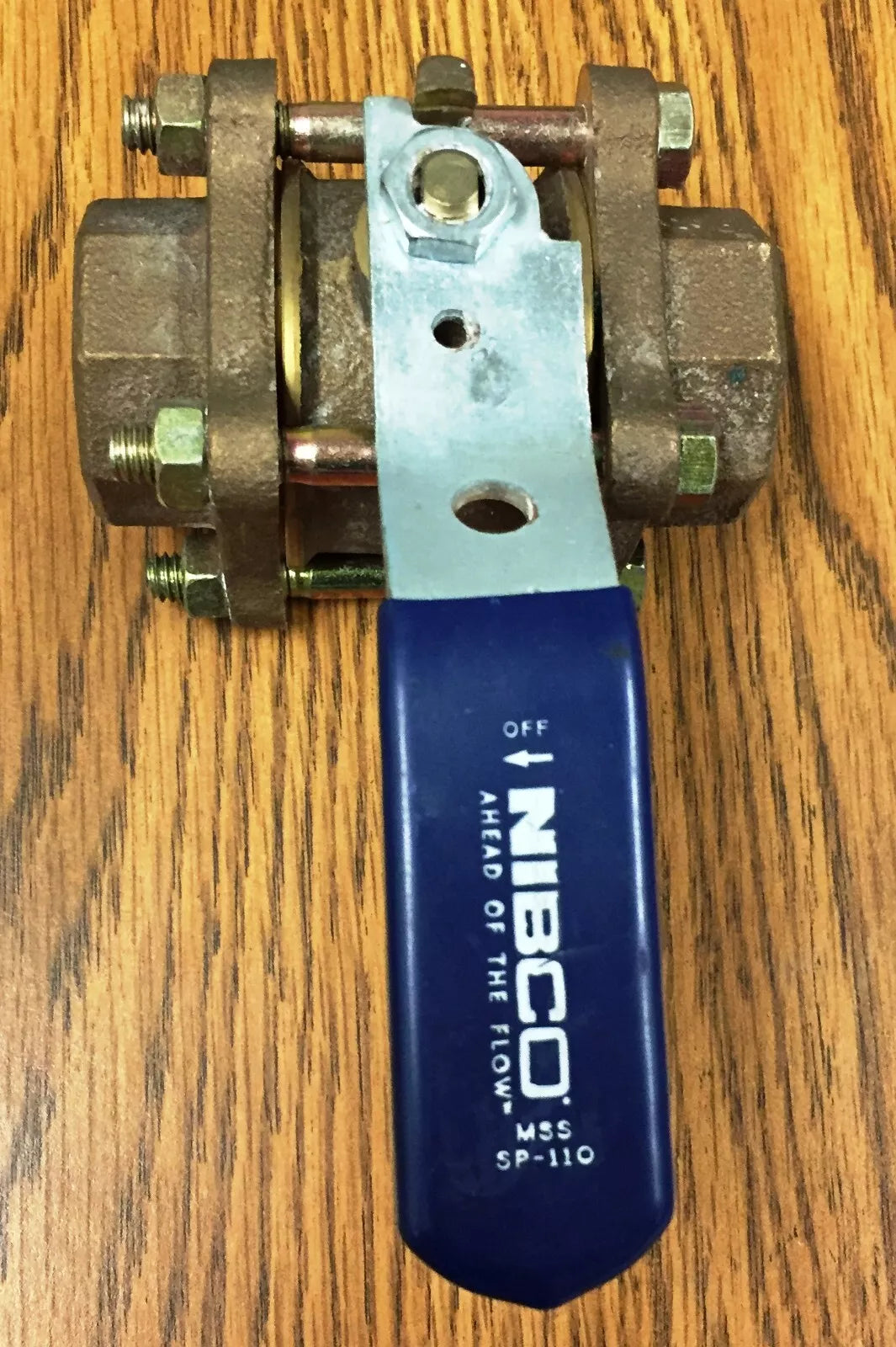 Nibco Material # NL9950A T-595-Y 1 3PC THRD Ball Full Port BRZ Ball Valve