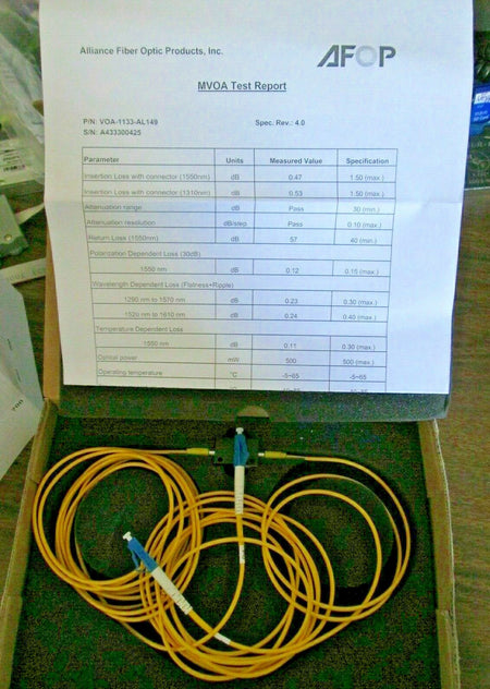 Variable Optical Attenuator AFOP